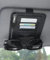 Flaconi Auto Sonnenblende Organizer,Leder Aufbewahrungstasche Sonnenblende Tasche,Auto Sun Visor Organizer Zubehör Aufbewahrungstasche (Schwarz)