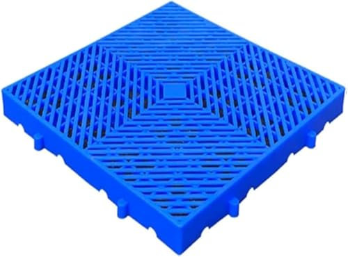 MYSXSWHL Hochleistungs-Lagerregale aus Kunststoffpaletten mit spleißbaren, Wasserdichten kleinen Regalen, verschleißfesten und feuchtigkeitsbeständigen Pads für den Lagerboden