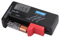 Uonlytech 9v Bt Digitaler Batterietester Für Aa Aaa Und Zellen Lcd Display Zuverlässige Kapazitätsmessung Für Haushaltsbatterien Kompakt Und Benutzerfreundlich Schwarzes Design