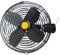 YUTNGYNG Black Cooling Fan With Noise Reduction Technology For Car Trucks Sedans Boats Heavy Duty Metal Fan