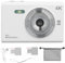 Fotocamera digitale da 50mp fotocamera mirrorless con screen tft da 2,88 pollici anti -sket telecamera compatta per festa di viaggio fotografia di viaggio bianco