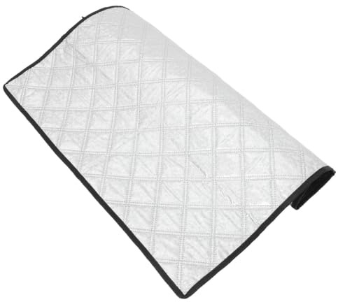 POPETPOP Thermal Insulation Chest Freezer Cover with Aluminum Foil Material, Sunshade and Dustproof Protection for Beverage Coolers and Cold Storage Cabinets, for Commercial Use