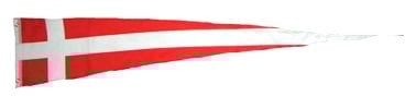 Fahnenwelt Langwimpel Dänemark Fahne Flagge Wimpel NEU - Rot, Rot Weiß - 30 cm x 150 cm
