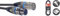 Stagg SMC1 BL Mikrofon-Kabel (1m, XLR-Buchse-auf-XLR-Stecker) blau