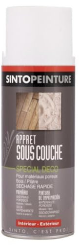 Aérosol Antirouille Blanc 400ml - SINTOPEINTURE