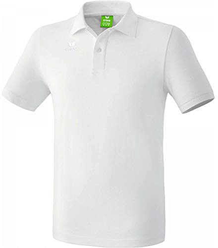 Erima Men's Casual Basics Teamsports Polo Shirt - White, 2 X-Large arge arge arge arge arge