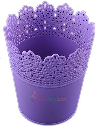 Dekoration Violet Vase aus Plastik