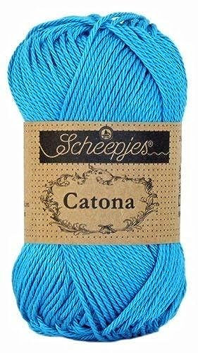 Scheepjes - Scheepjes Catona 146 Vivid Blue Yarn - 1x50g