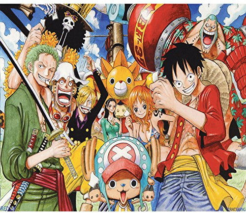 fabulous Plakat Poster One Piece Manga Luffy Zoro Sanji Nami Chopers(50cmx59cm)