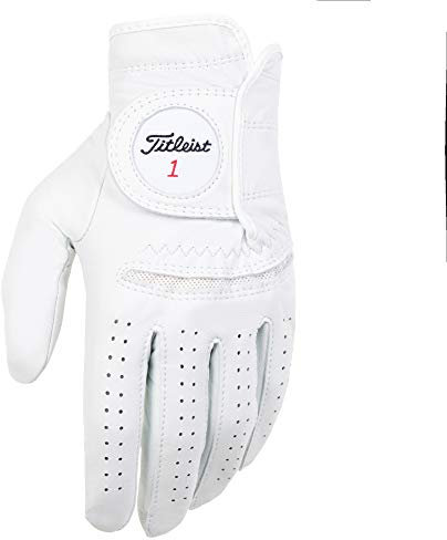 Titleist Herren Golfhandschuh Perma-Soft, Herren, Perma-Soft Men's Regular Right Pearl, Pearl, Medium