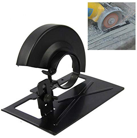Strumento di conversione per smerigliatrice angolare, supporto per smerigliatrice angolare + copertura di protezione regolabile da 20 a 30 mm, per la lavorazione del legno fai da te