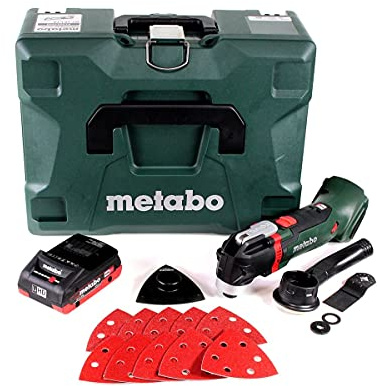 Metabo MT 18 LXT Akku Multitool 18V (613021840) OIS-/Starlock-kompatibel + 1x Akku 4,0Ah + Koffer - ohne Ladegerät