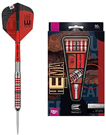 Target Darts - Hema 03 90% Wolfram Swiss Point Steeldarts-Set Dartpfeile (25 g)