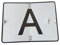 Trupa GmbH A-Tafel ALU 400 x 300 mm klappbar Reflektor Abfalltafel Abfallschild Warntafel LKW
