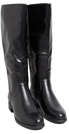Yours - Stretch Knee High Boots In Wide E Fit & Extra Wide Eee Fit - Women's