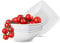 Konsimo. Elegant Suppenteller Set 6er - Schale aus Keramik - Pastateller und Tiefteller für 6 Personen - EPIRI Salatteller Mikrowellengeeignet - 17x17 cm (500 ml) - Weiß