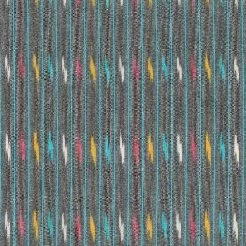 Robert Kaufman Bali Baumwoll-Ikat-Stoff, mehrfarbig, Meterware