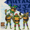 BeenSmile, Servietten, Servietten Geburtstag Kinder für Geburtstagsdeko, Tischdeko Geburtstag, Partyartikel, Partys, Feiern und Kindergeburtstage, 20 Sztuk, 33x33 Zm (Ninja-Turtles)