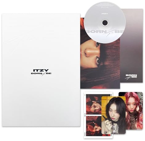 ITZY - [BORN TO BE] (LIMITED Ver.) Cover + Photobook + CD-R + Envelope + Photocard + Pair Booklet + Portrait + 2Cut-Film + Mood Film + Poster + Postcard + 2 Pin Badges + 4 Extra Photocards
