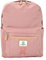 SEVENTEEN LONDON Rucksack im klassischen Stil Knightsbridge im Schulranzen-Design – passend für Laptops bis 15,6 Zoll, rose