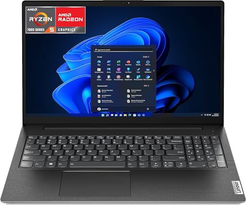 Lenovo V15 G4 AMN Notebook 15,6 FHD (1920x1080), AMD Ryzen 5 7520U, 8GB RAM, 256GB SSD, Grafica Integrata, Windows 11 Pro, WiFi 6 - Business Black
