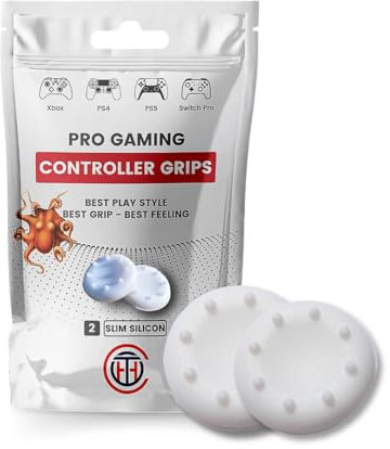 Accesorios de silicona coloridos de repuesto para mando de PS2, PS3, PS4, Xbox 360, Xbox One (blanco)