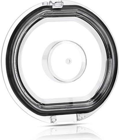 Staubbehälter Deckel für Dyson V7 V8 Staubbehälter Abdeckung Staubsauger Ersatzteile mit Dichtungsring Staubbehälter Ersatzabdeckung Transparent