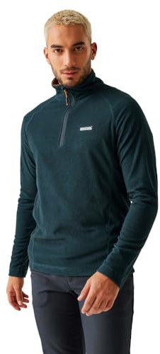Regatta Great Outdoors Mens Montes Funnel Neck Fleece Jumper (3XL) (Moroccan Blue/Navy/Fox)