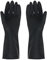 MKLHAVB Reinigungshandschuhe 1 Paar Schwarze Handschuhe Hause Waschen Reinigung Handschuhe Garten Küche Gericht Finger Gummi Geschirr Haushalt Reinigung Handschuhe