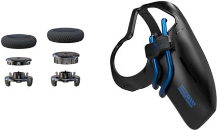 EXknight FPS Pack pour Manette PS5, Deathclaw Palette Manette PS5 et Control Freaks Réglables en Hauteur(Hauteur Moyenne : 7-8MM, Hauteur Haute : 9-10-11-12MM)