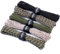 PUWOWYE 50m Paracord 4mm, 5 Stück 33ft Type III Paracord Schnüre Seil 7 Kern-Strängen, Nylonseil Paracord aus reißfestem 100% Nylon, Hält bis zu 250kg, Ideal für Outdoor Survival Camping, 164ft