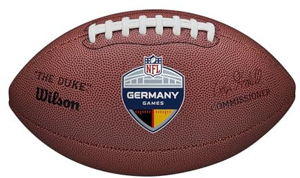 Wilson NFL London Games Duke Replica, Braun