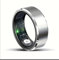 Anello intelligente impermeabile IP68, multifunzione, cardiofrequenzimetro, sonno, pressione sanguigna e ossigeno, controllo di musica e foto, in acciaio inox, iOS-Android (dorato, extra large *12)
