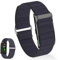 Fitness Tracker Armband ohne Display, Smart Bracelet Ultraleicht (22g), Smart Band 35 Tage Akkulaufzeit, 1ATM Wasserdicht, 24/7 (Herzfrequenz, SpO2, Schlaf, GPS), Sportaktivitäten-Tracker(Nylon)