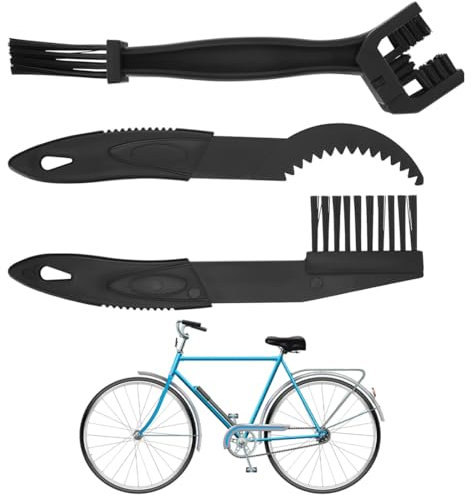 OHREN 3 Stück Reinigung Werkzeug für Motorrad, Fahrrad, Kette, Gangschaltung, Getriebe, Zahnräder