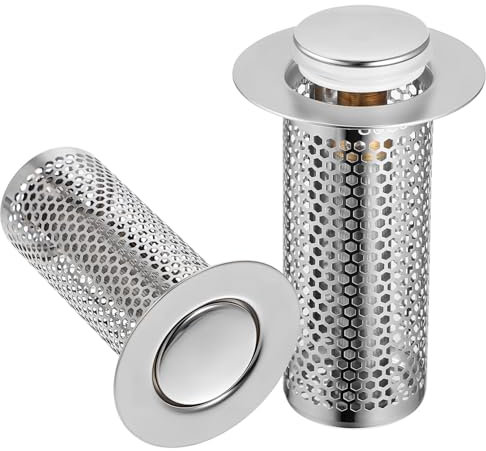 iplusmile 2 Stück Waschbeckenstöpsel Fürs Badezimmer Waschbeckenstöpsel Badewannenstöpsel Trichter Waschbecken Abflussstöpsel Netz Flüssigkeitsflasche Waschbeckenstöpsel Badezimmer