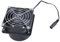 TRHEEE Extractor de aire de 3800 rpm, 80 mm, 12 V, extractor de aire para soldar, oficina, pasillo, cocina hidropónica