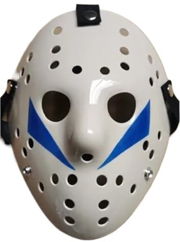 UGDOUS 2022 neue Cosplay Delicated Hockey Festival Party Halloween Maskerade Maske(Black)