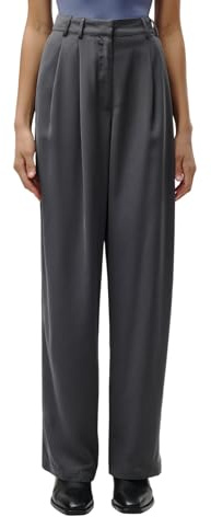 LeGer by Lena Gercke Kora Hose - Stoffhose Damen mit Bundfalten - lockere Passform - Anzughose mit Satin-Finish - Mode für Damen - Gr. 34-44