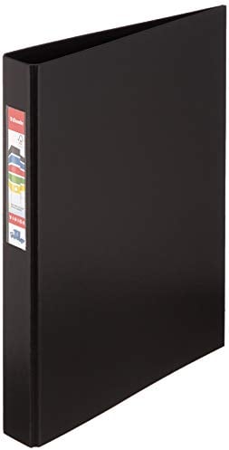 Esselte Standard Ringordner mit vier Ringen, DIN A4 schwarz