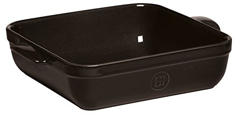 Emile Henry EH792040 Gratinform Quadratisch, Poivre