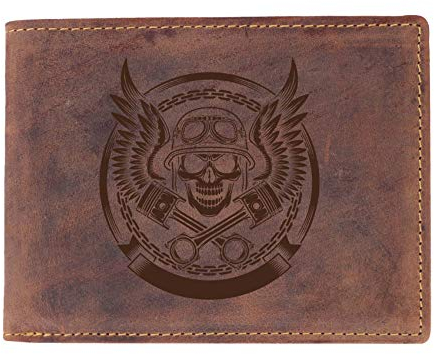 Greenburry Vintage Biker Leder Geldbörse Bikerbörse Bike-01