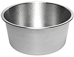 Pentalux Tortiera cilindrica Extra Alta in Alluminio Stampo per Dolci Pasticceria Torte casatielli (20cm h10cm)