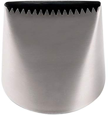 rongweiwang Stainless Steel Extra Large Cream Pastry Tip Fondant Cake Decorating Tool Russian Cake Icing Piping Nozzle