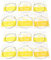 Geesatis - Juego de 6 cuerdas de guitarra eléctrica de repuesto para cuerdas de guitarra eléctrica, E-1st, B-2nd, G-3rd, D-4th, A-5th, E-6th, color plateado, transparente y hermoso tono