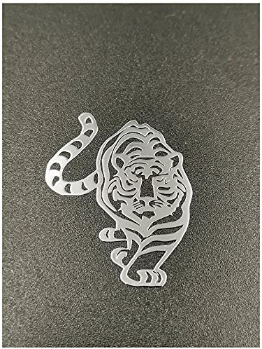 HUARONG Aufkleber für Handy/Laptop/iPad (silberfarben), Metall, 2 Stück