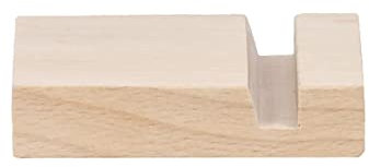 POLART Wooden stand for mobile phone or a tablet with one slot
