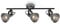BRILONER - Deckenlampe Vintage schwenkbar, E14 Fassung, max. 40 Watt, Deckenleuchte, Lampe, Wohnzimmerlampe, Schlafzimmerlampe, Küchenlampe, Deckenstrahler, 55,5x10x18 cm, Antik-Silber