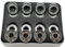 Pvczool 16 Stück Serie 608 ABEC-11 6 Keramik-Kugeln Skateboard-Kugellager Schlittschuhe Langes Skateboard Kugellager