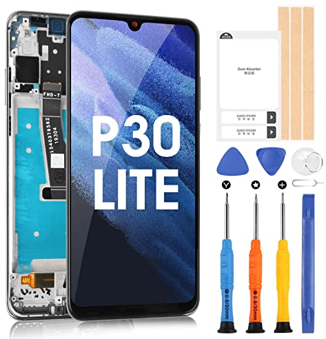 ARSSLY Bildschirm für Huawei P30 Lite 2019/nova 4e LCD Display Touch Digitizer Ersatzteile Reparatur mit Werkzeugen (nur für 48 MP)